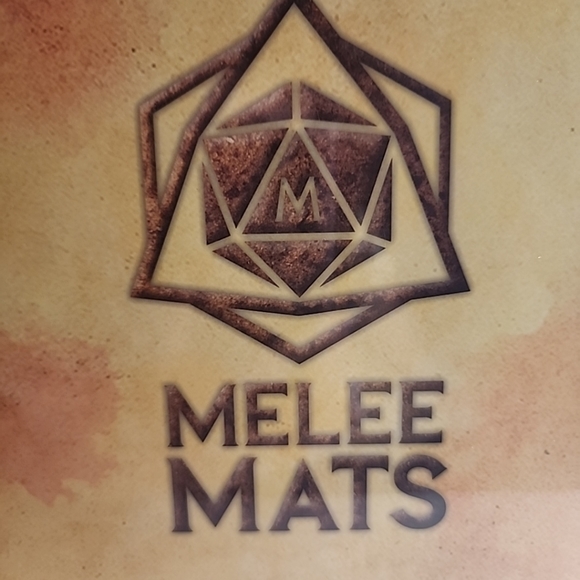Melee Mats The Original Battle Grid 23x27" double sided Game Board. BRAND NEW - Picture 5 of 8